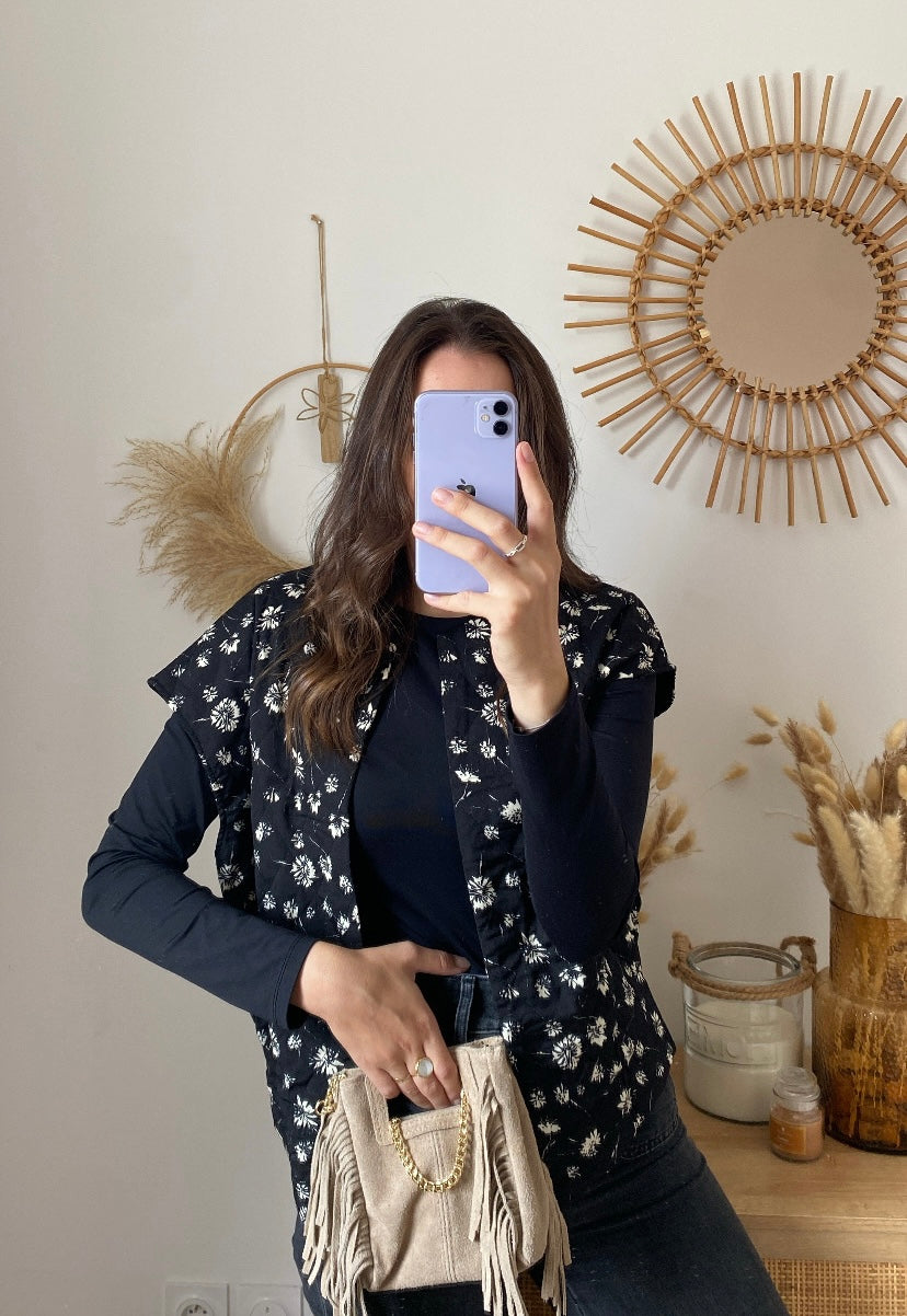 Veste sans manches Marine