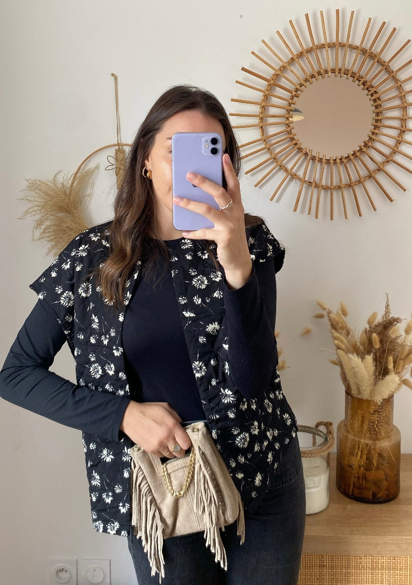 Veste sans manches Marine