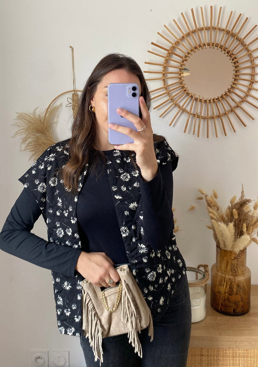 Veste sans manches Marine