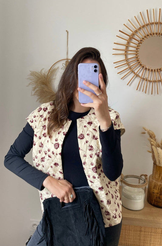 Veste sans manches Marine