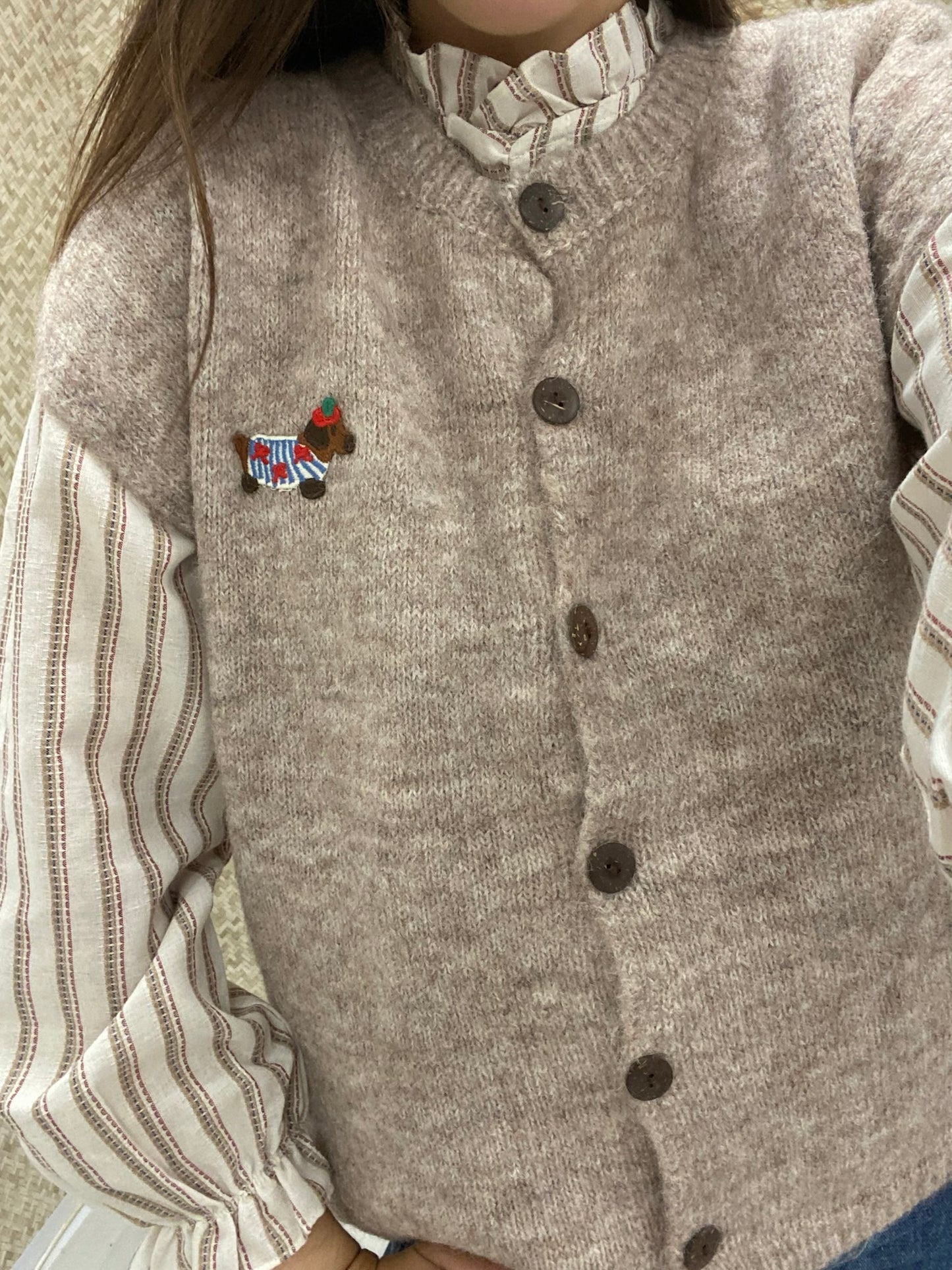 Pull sans manches Hanaé