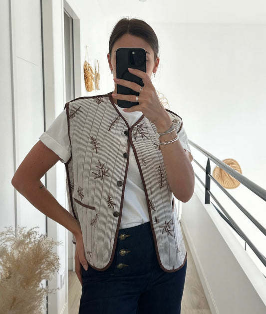 Veste sans manches Andrea