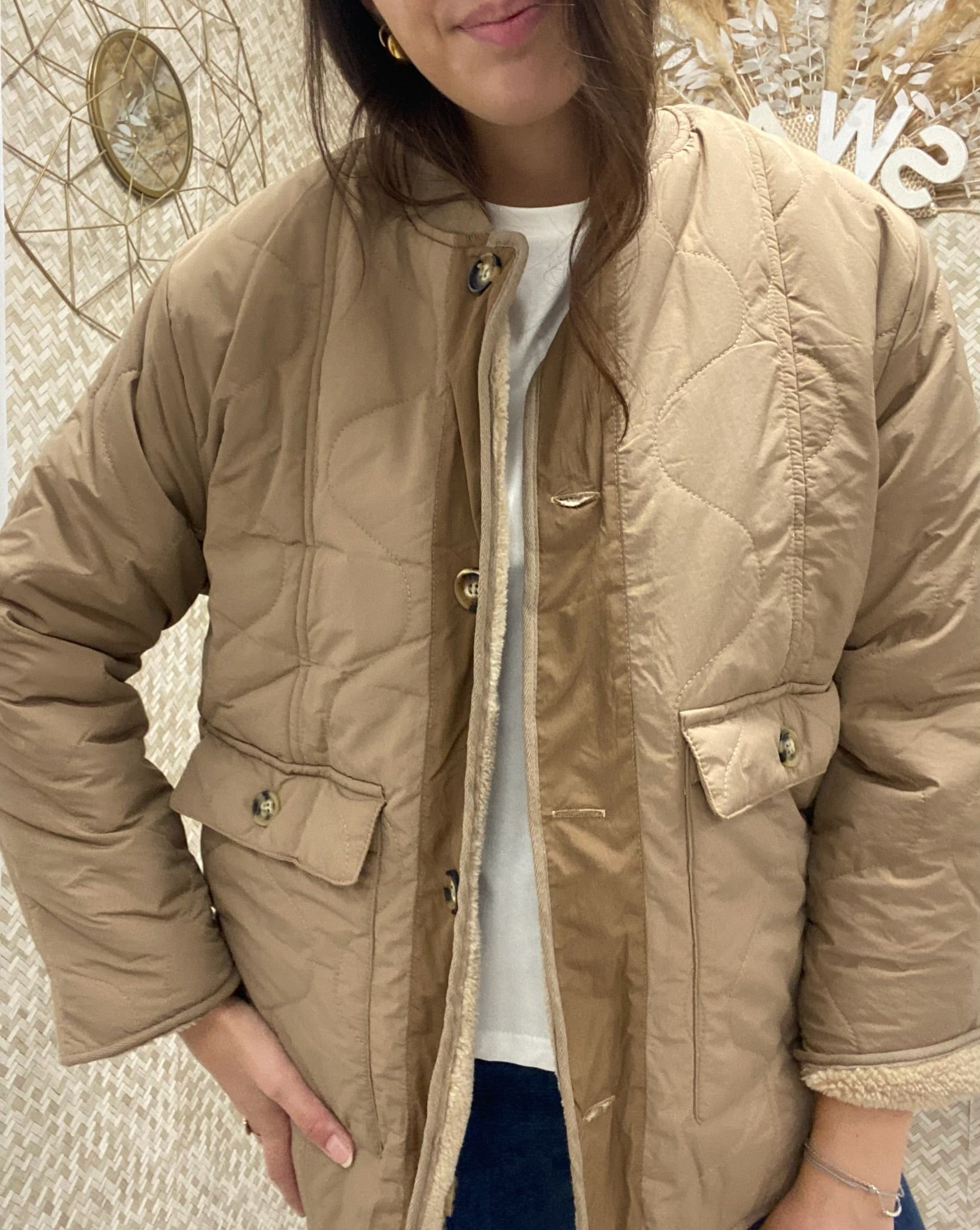 Veste matelassée réversible Elodie