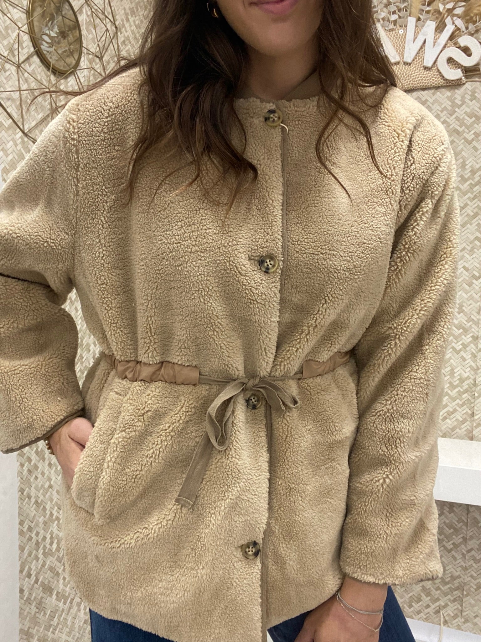 Veste matelassée réversible Elodie