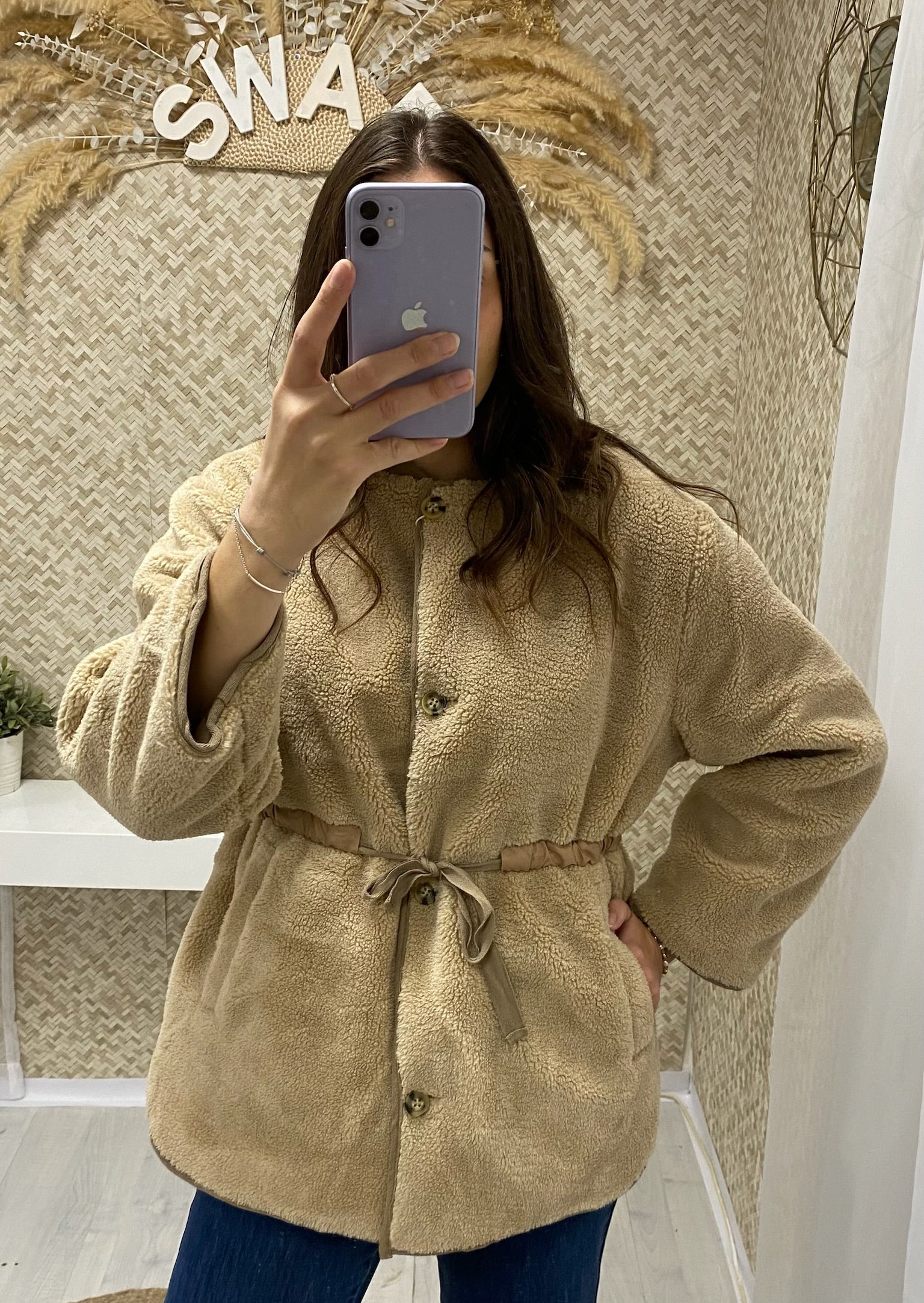 Veste matelassée réversible Elodie