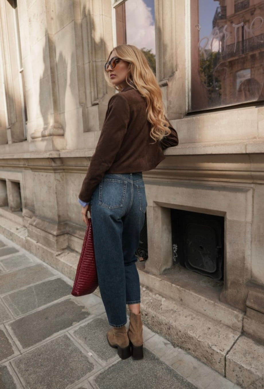 Jean Boy- Denim bleu foncé