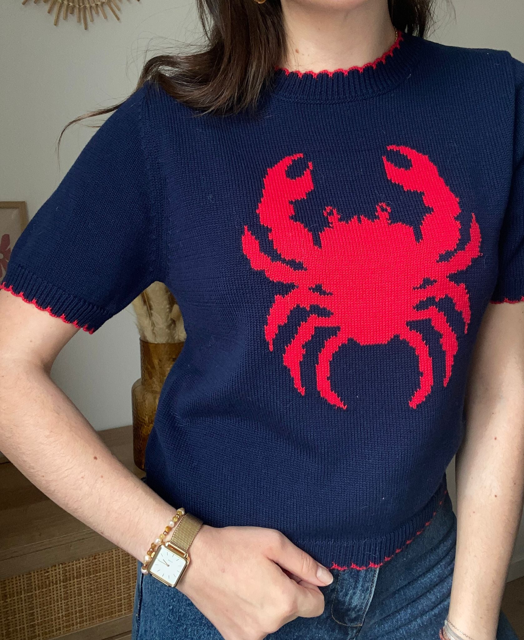 Pull manches courtes Iris