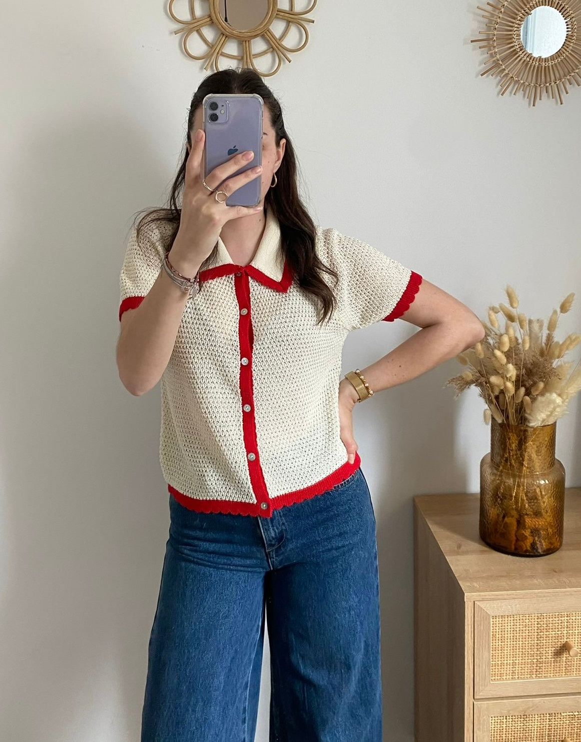 Polo crochet Chloé