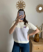 Pull manches courtes Lise