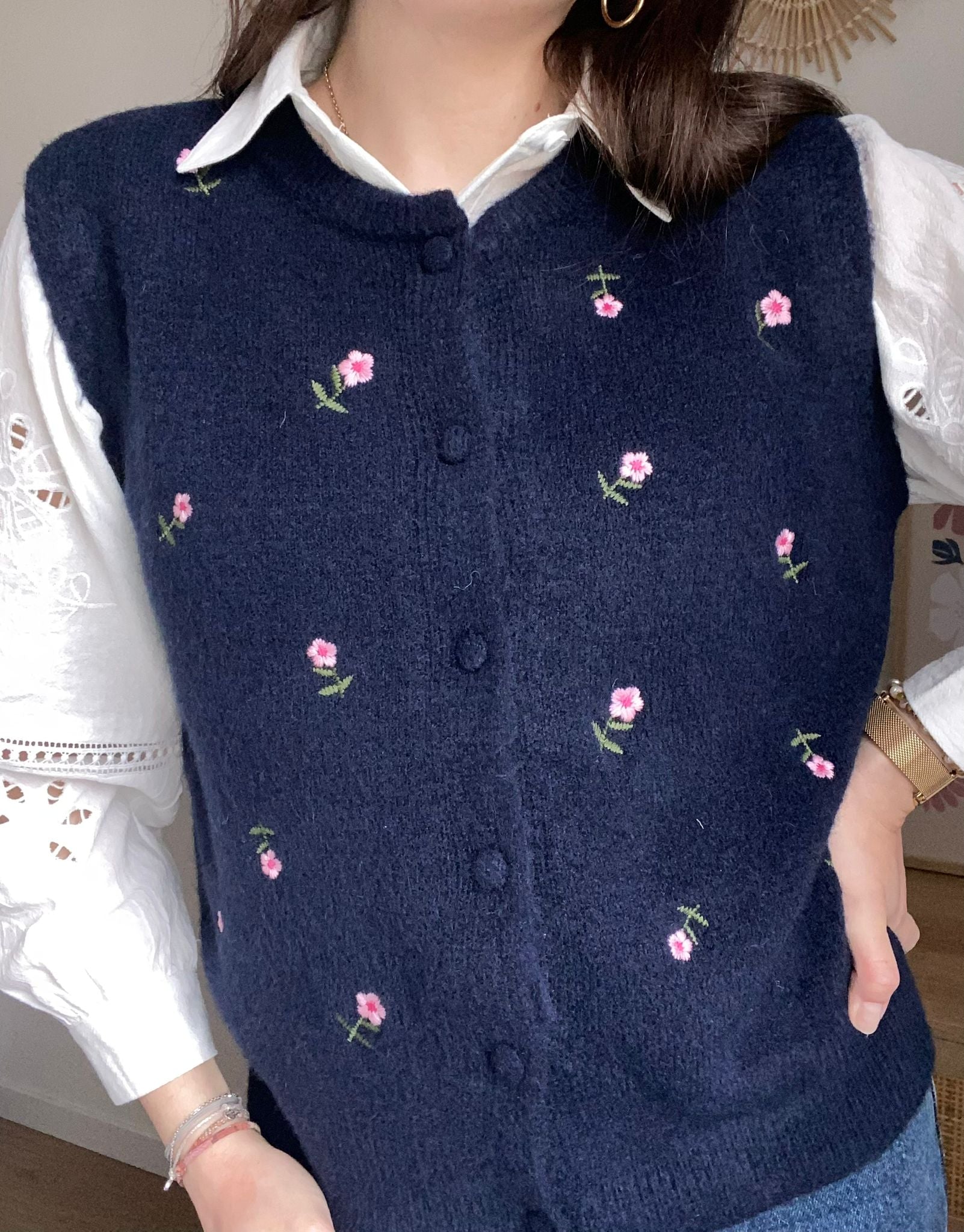 Gilet sans manches Eléonore