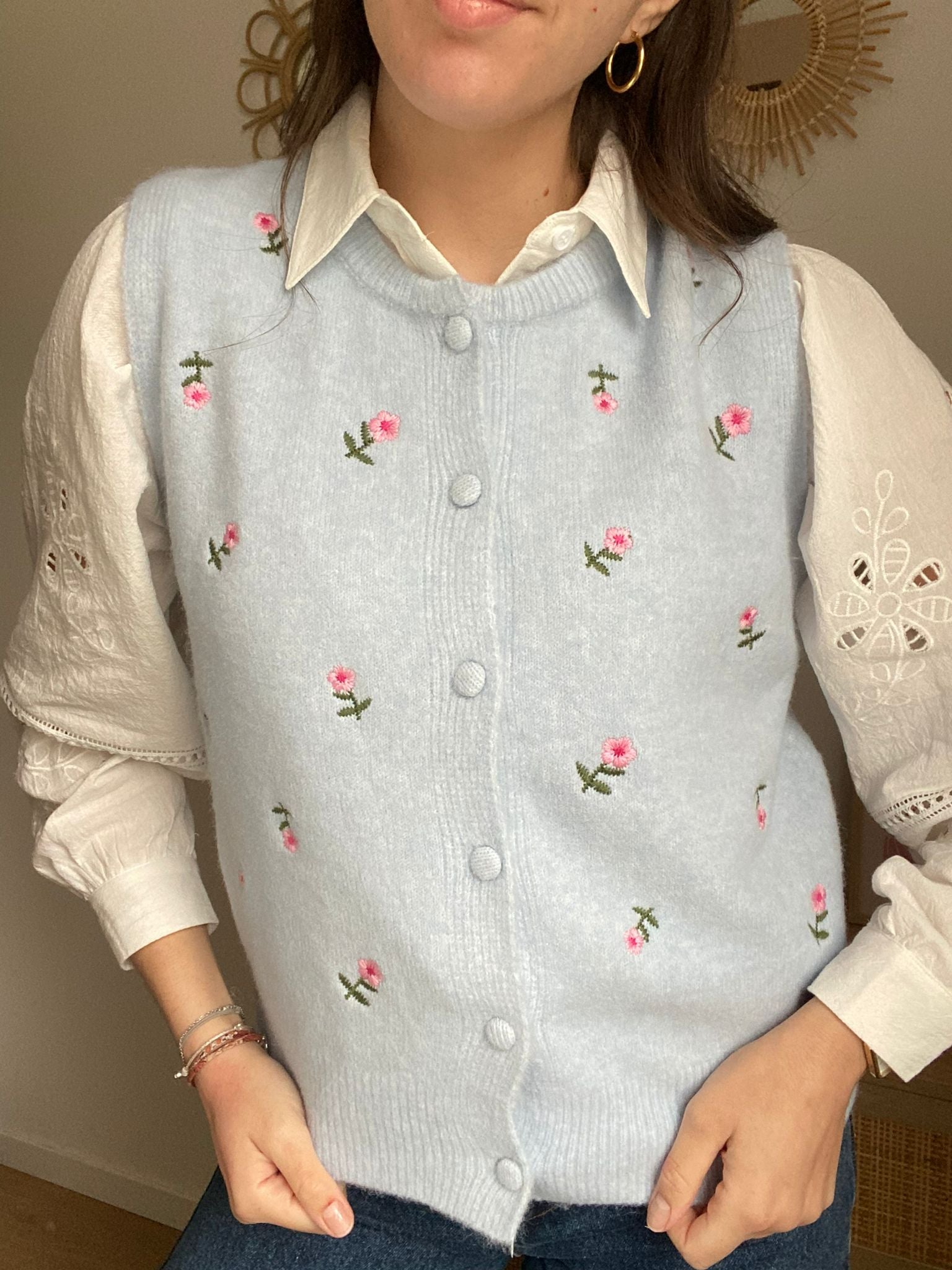 Gilet sans manches Eléonore