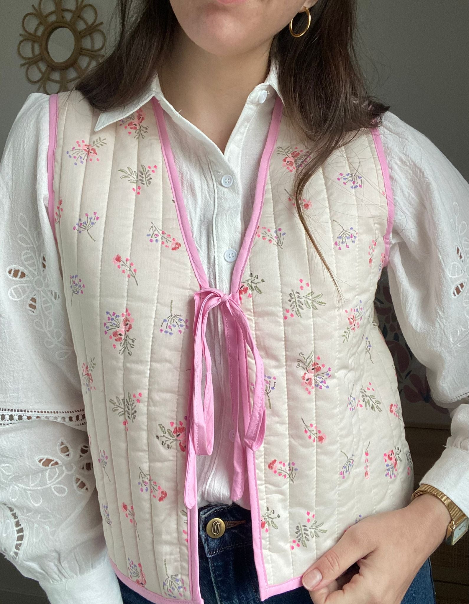 Veste sans manches Maud