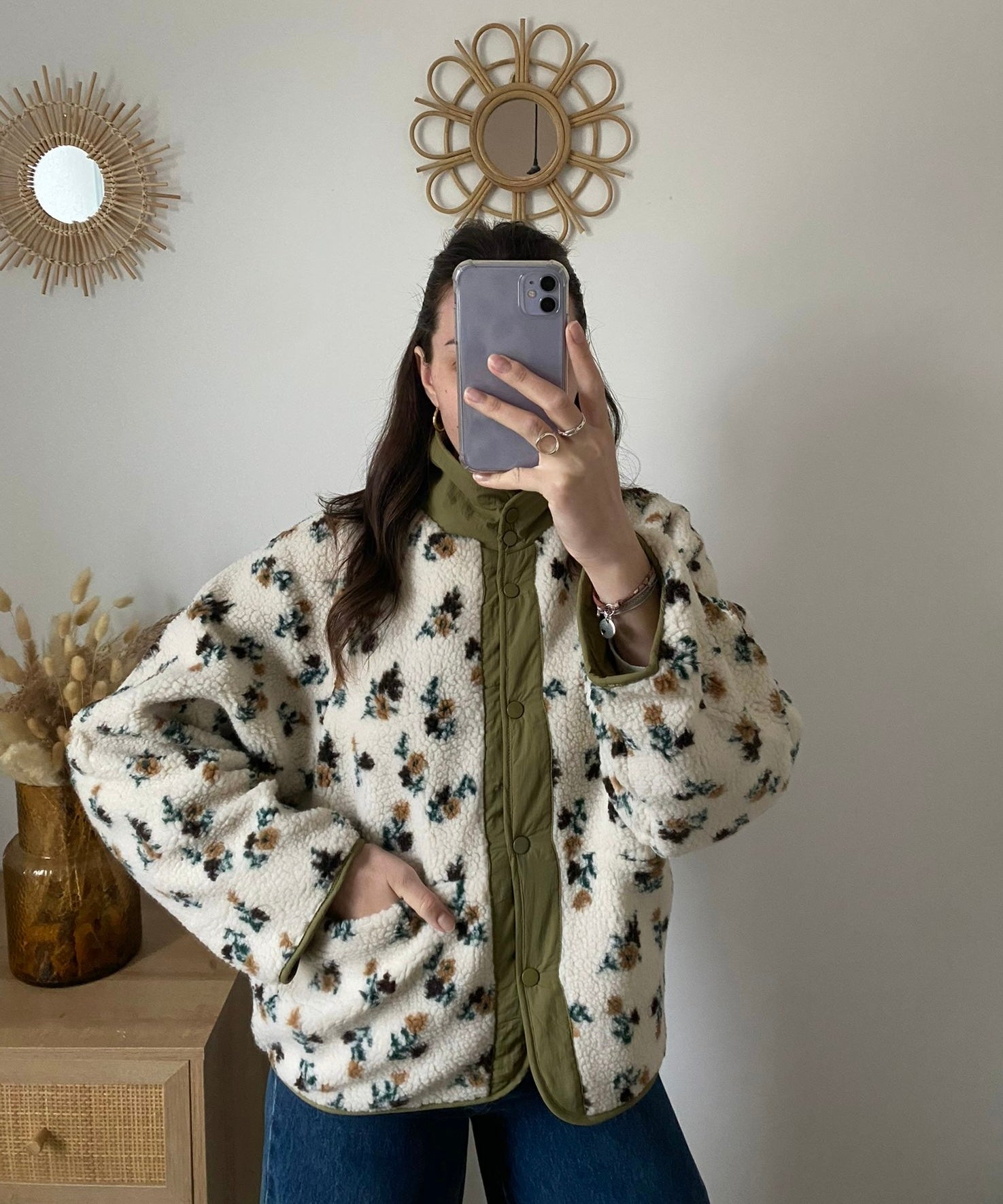 Veste polaire réversible