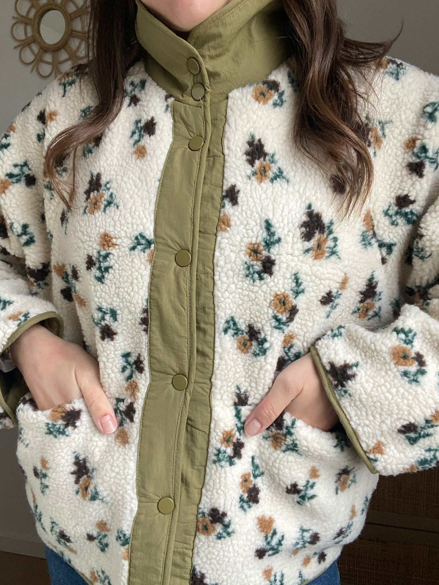 Veste polaire réversible