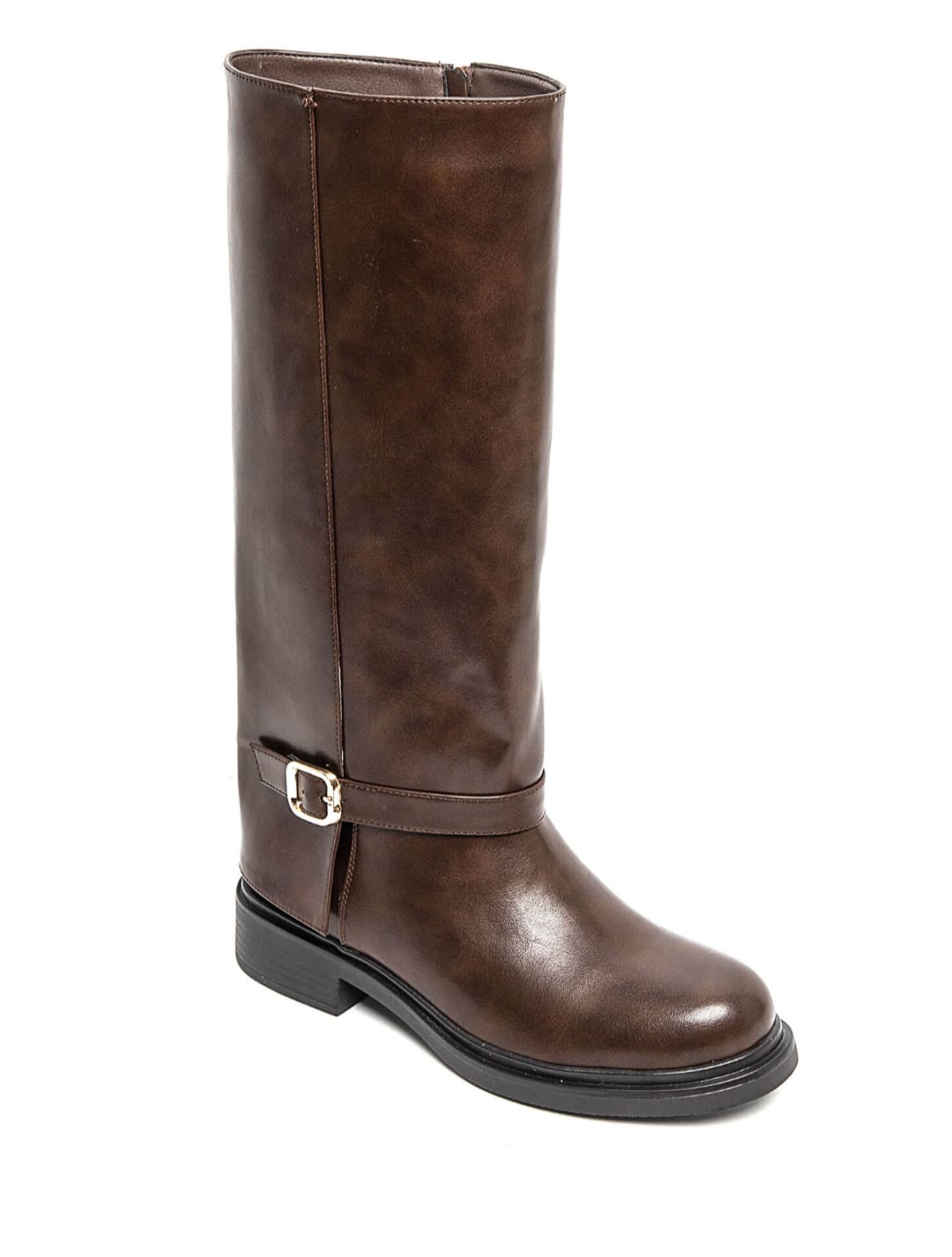 Bottes simili cuir Cassandra