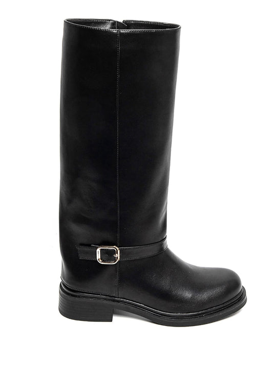 Bottes simili cuir Cassandra