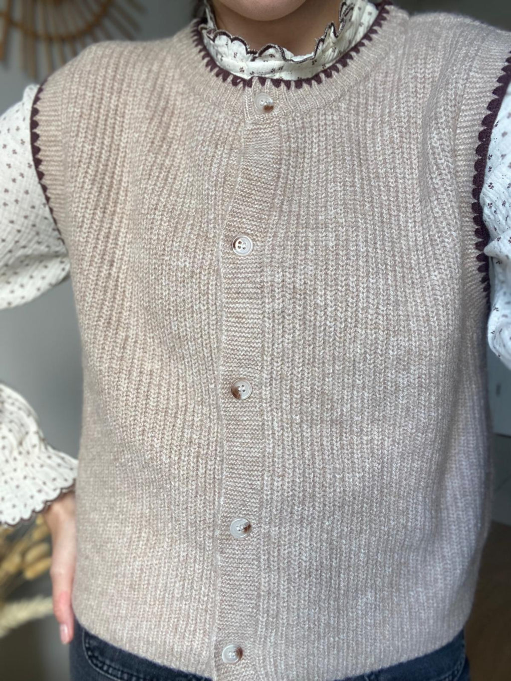 Gilet sans manches Danaé