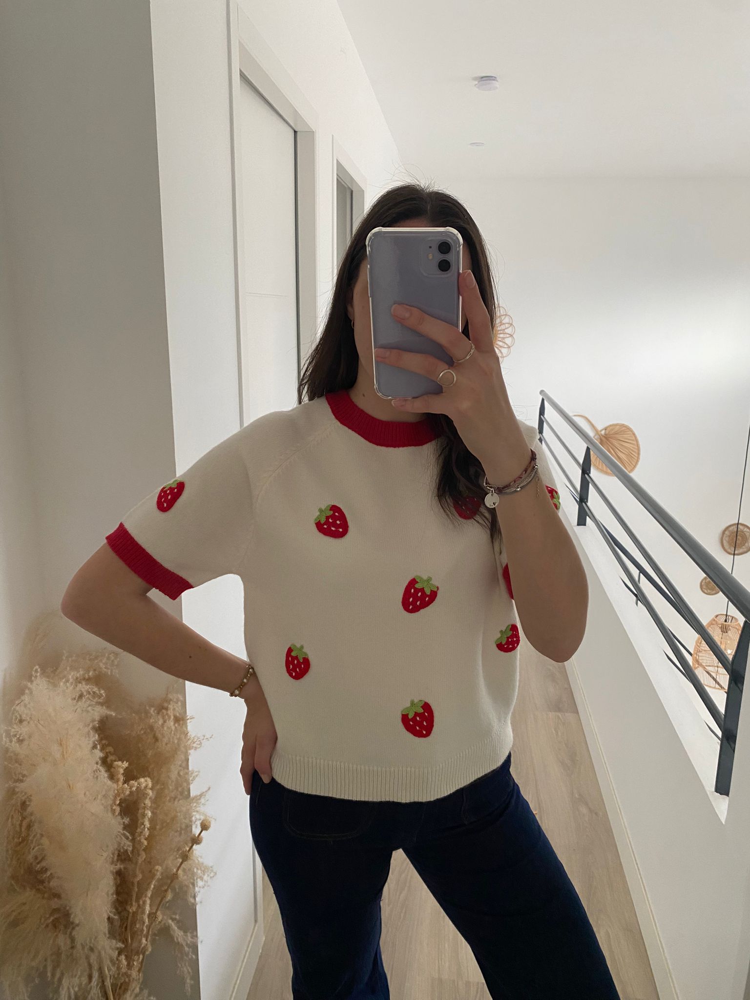 Pull manches courtes Mélanie