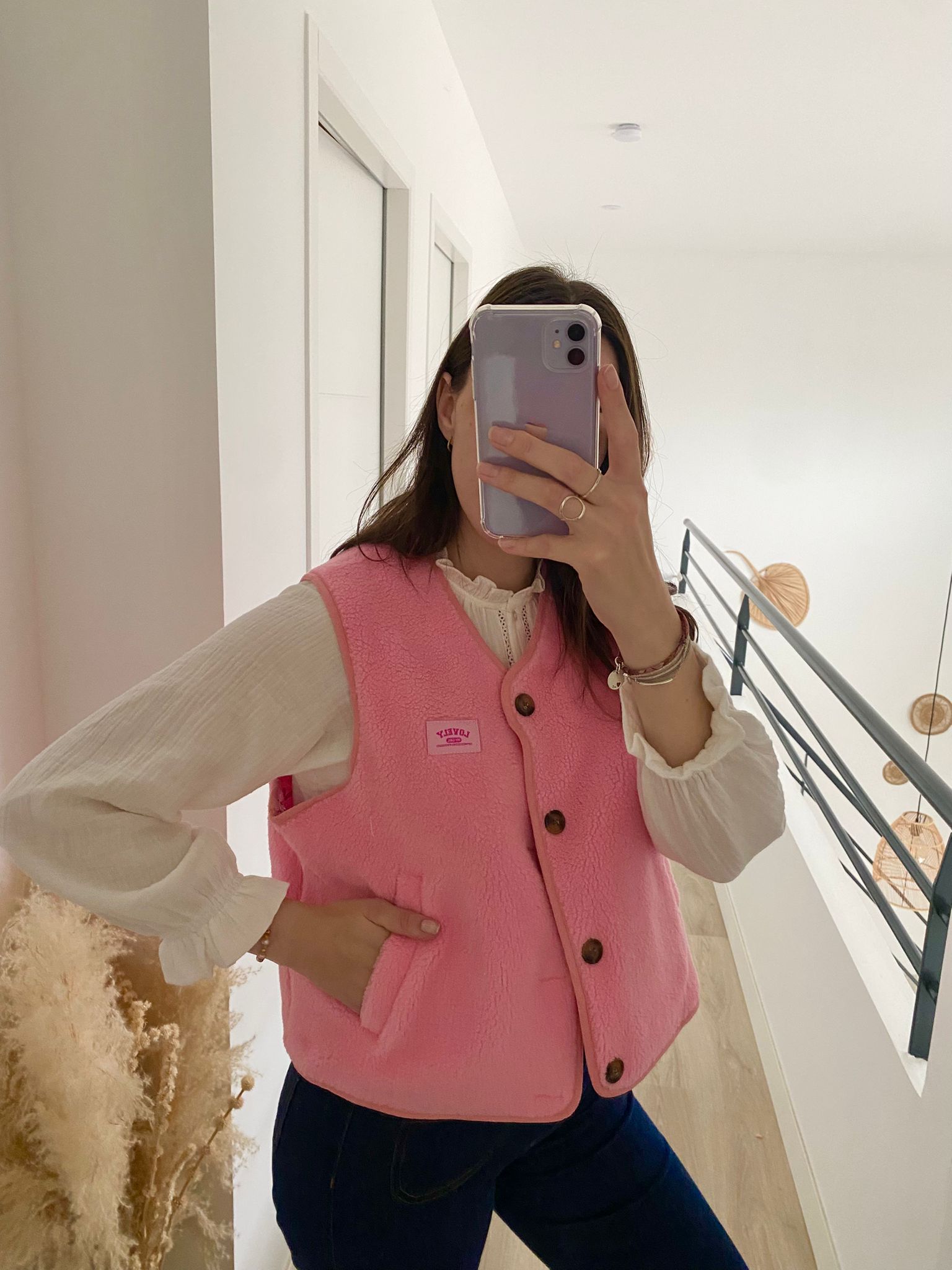 Veste sans manche réversible Camille