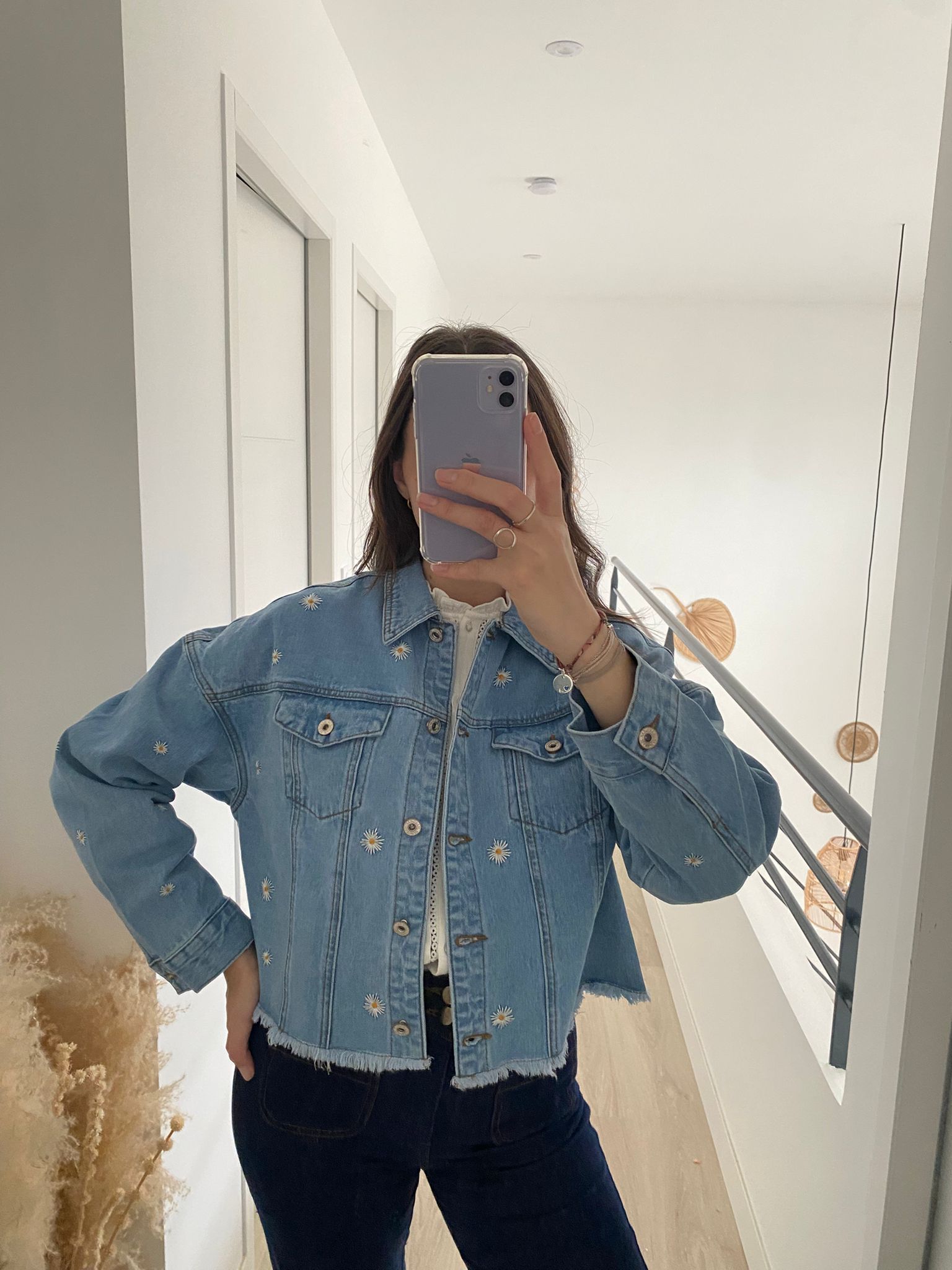 Veste en jean Marguerite