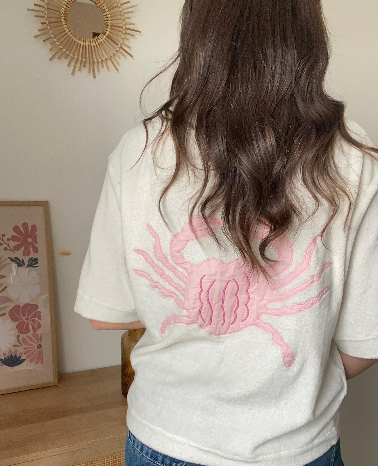 Chemisier manches courtes Lina